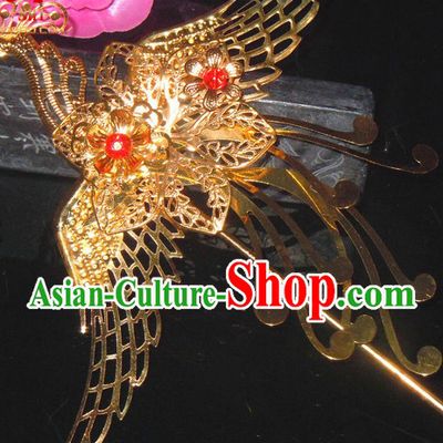 Ancient Chinese Empress Phoenix Headwear