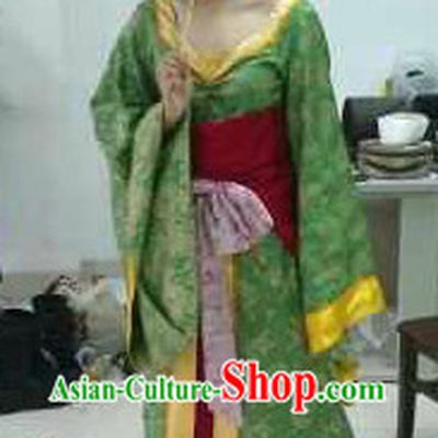Gong Sun Ling Long Ancient Smart Women Costumes and Mask