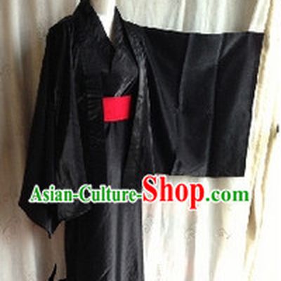 Black Classical Hanfu Costumes for Men