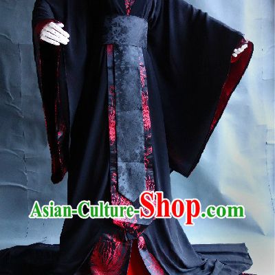 Ancient China Male Clothing Complete Set for Boys