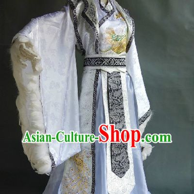 Chinese Stage Performance Classical Teacher Costumes for Men
