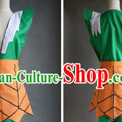 Chinese Cartoon Character Gourd Brothers Costume