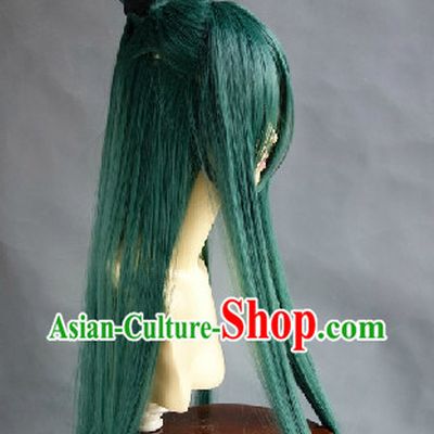 Chinese Classical Swordsman Cosplay Long Wig