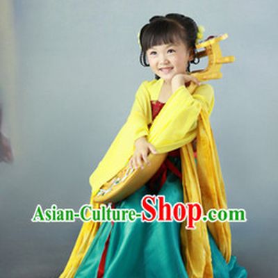 Ancient Chinese Tang Dynasty Kids Clothes