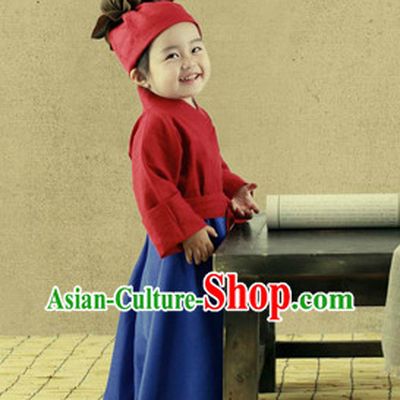 Ancient Chinese Hanfu Clothes for Kids
