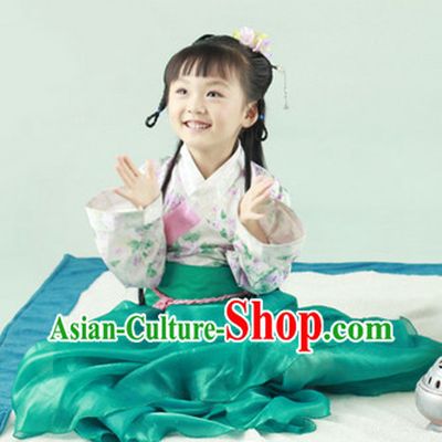 Ancient Chinese Han Fu Clothes for Kids
