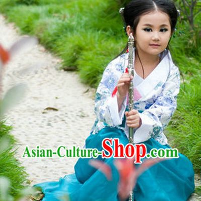 Ancient Chinese Hanfu Clothes for Kids