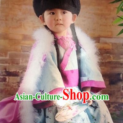 Chinese Traditional Hanfu Costumes for Kids