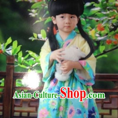 Chinese Traditional Hanfu Dresses for Kids