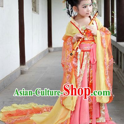 Ancient Palace Imperial Princess Costumes for Kids