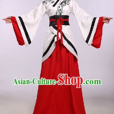 Ancient Chinese National Folk Costumes for Ladies