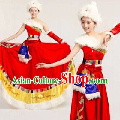 Tibetan Dance Recital and Competition Costumes