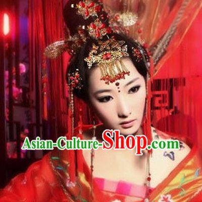 Chinese Classical Wedding Bridal Hair Accessories