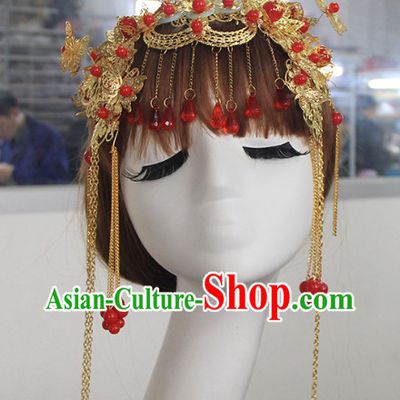 Chinese Classical Wedding Bridal Headwears