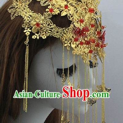 Chinese Traditional Butterfly Phoenix Crown