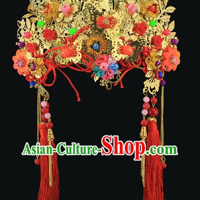 Chinese Traditional Handmade Phoenix Coronet