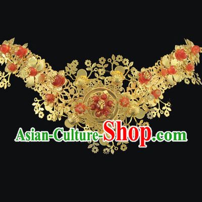 Chinese Classical Wedding Bridal Hair Accessory