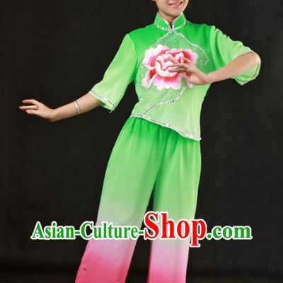 Fan Stage Costumes and Headwear for Girls