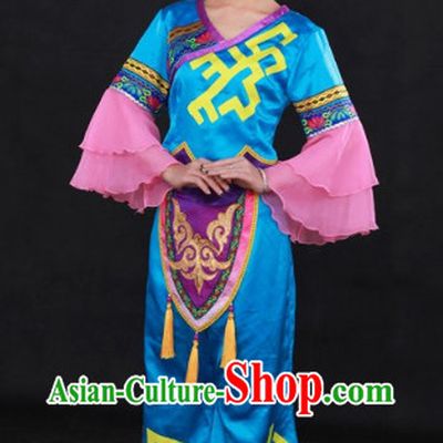 Guangxi Zhuang Minority Festival Celebration Clothes and Hat