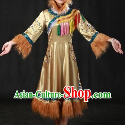 Ewenki Ethnic People Costumes for Women