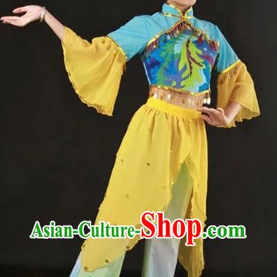 Han Ethnic Traditional Outfits and Headwear Complete Set for Girls