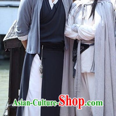 Ancient Swordsman and Swordswoman Traditional Costumes 2 Complete Sets