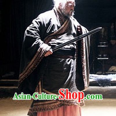 Ancient Chinese Han Emperor Costumes Complete Set