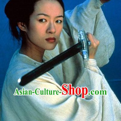 Swordswoman White Costumes