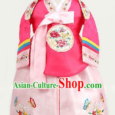 Korean Traditional Hanbok for Kids from 1 Year Old to 15 Years Old