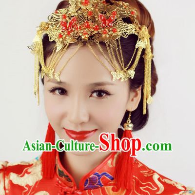 Chinese Classical Wedding Phoenix Coronet