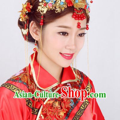 Chinese Classical Wedding Headgear