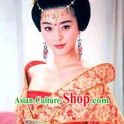Yang Yuhuan Hair Accessories and Wig