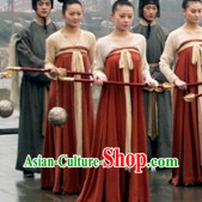 Tang Dynasty Palace Maidservant Costumes