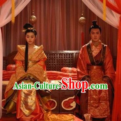 Chinese Traditional Wedding Outfits 2 Sets
