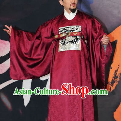 Ancient Korean Official Costumes Complete Set for Men