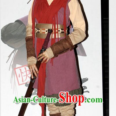 Ancient Korean Swordwoman Costumes Complete Set