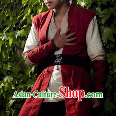Traditional Korean Swordman Costumes Complete Set