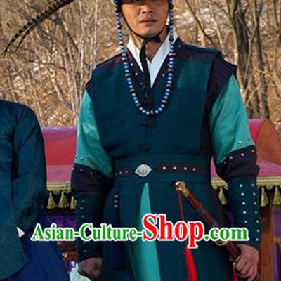 Korean Traditional Young Official Clothes and Hat