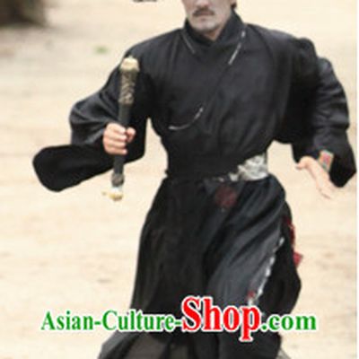 Korean Drama Black Swordman Costumes and Hat