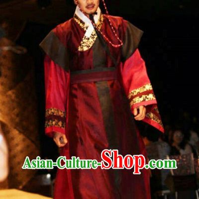 Korean Traditional Royal Family Man Clothes and Hat