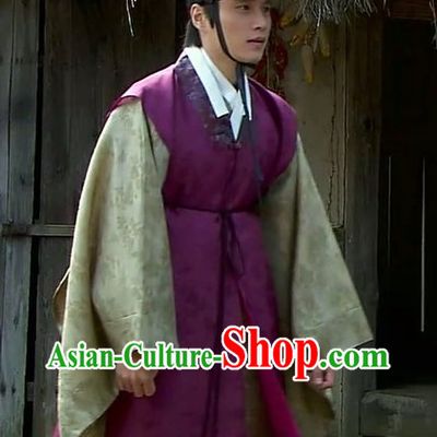 Traditional Korean Dopo Seonbi  Confucian Scholars National Costumes