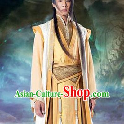 Chinese Traditional Kung Fu Hanfu Garment for Men