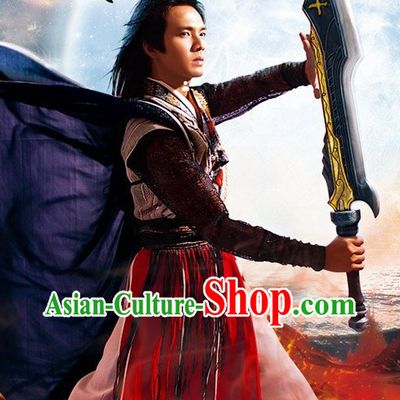 Chinese Traditional Handsome Cool Boy Costumes