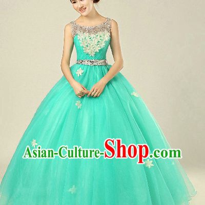 Romantic Wedding Dress and Headwear Complete Set for Brides