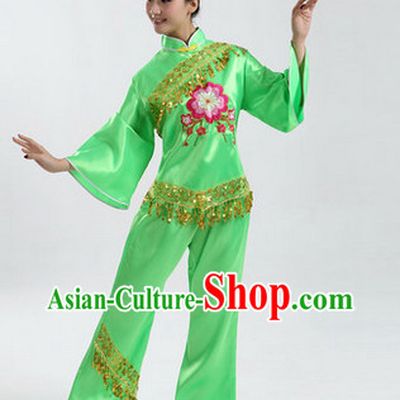 Traditional Asian Dance Costume Complete Set for Women