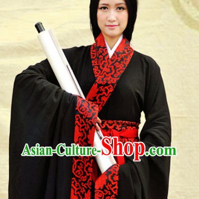 Made-to-measure Han Dynasty Traditional Clothes Complete Set for Women