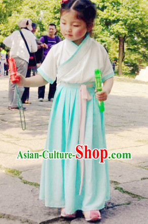 Made-to-measure Han Dynasty Traditional Clothes for Kids