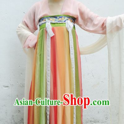 Tang Dynasty Traditional Clothes for Girls