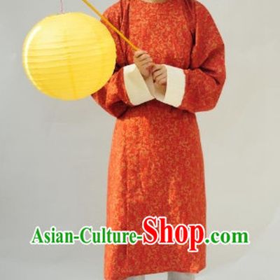 Tang Dynasty Traditional Long Robe for Women