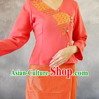 Laos Traditional Dresses for Women